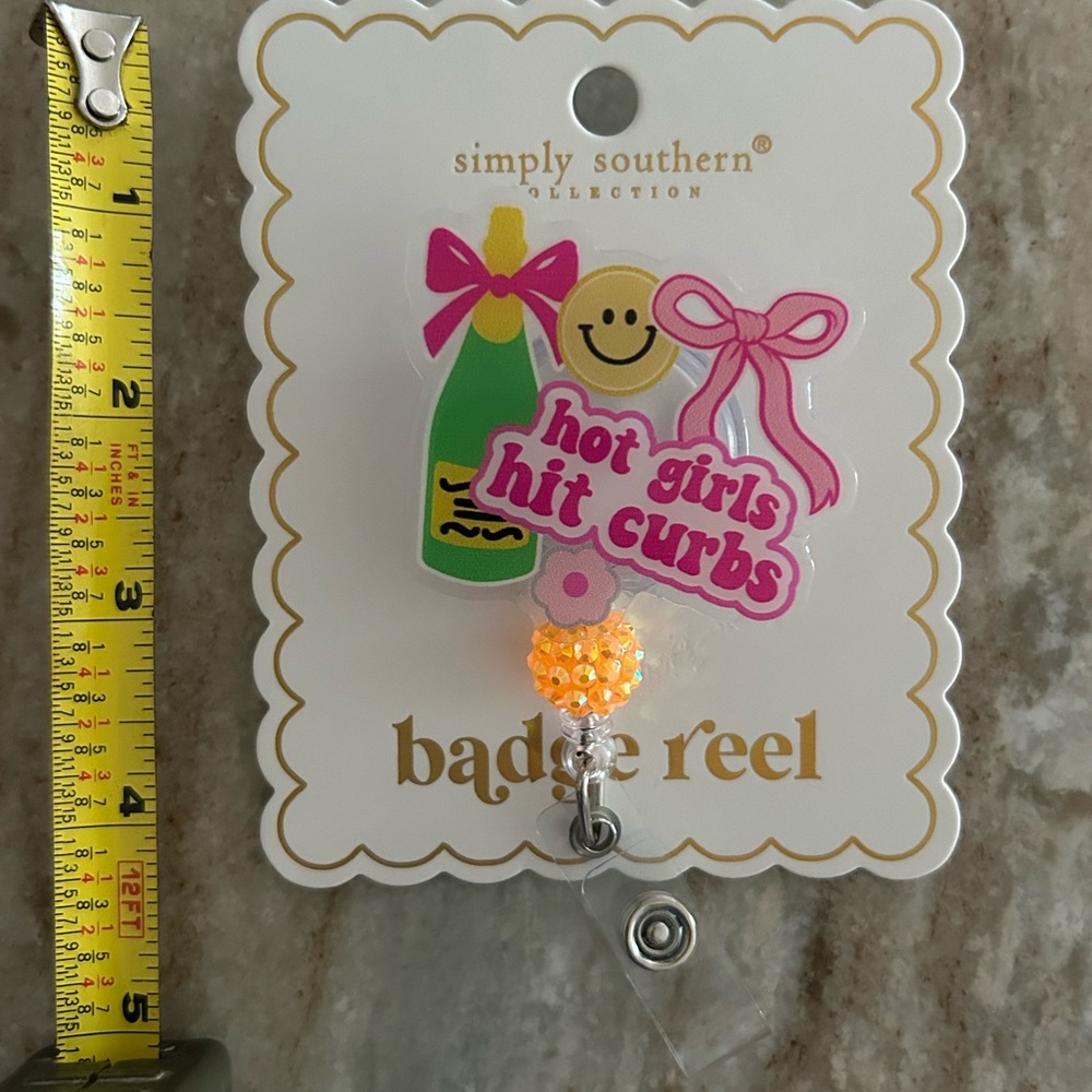 Simply Southern Badge Reel with Gold and Silver Accents